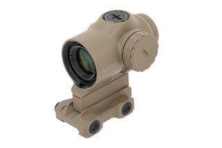 Primary Arms Cyclops Micro prism red dot sight FDE with picatinny riser